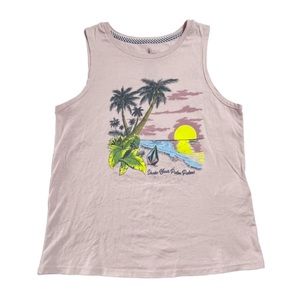 Volcom Girls “Shake Your Palm Palms” tank top Size XL/14-16y